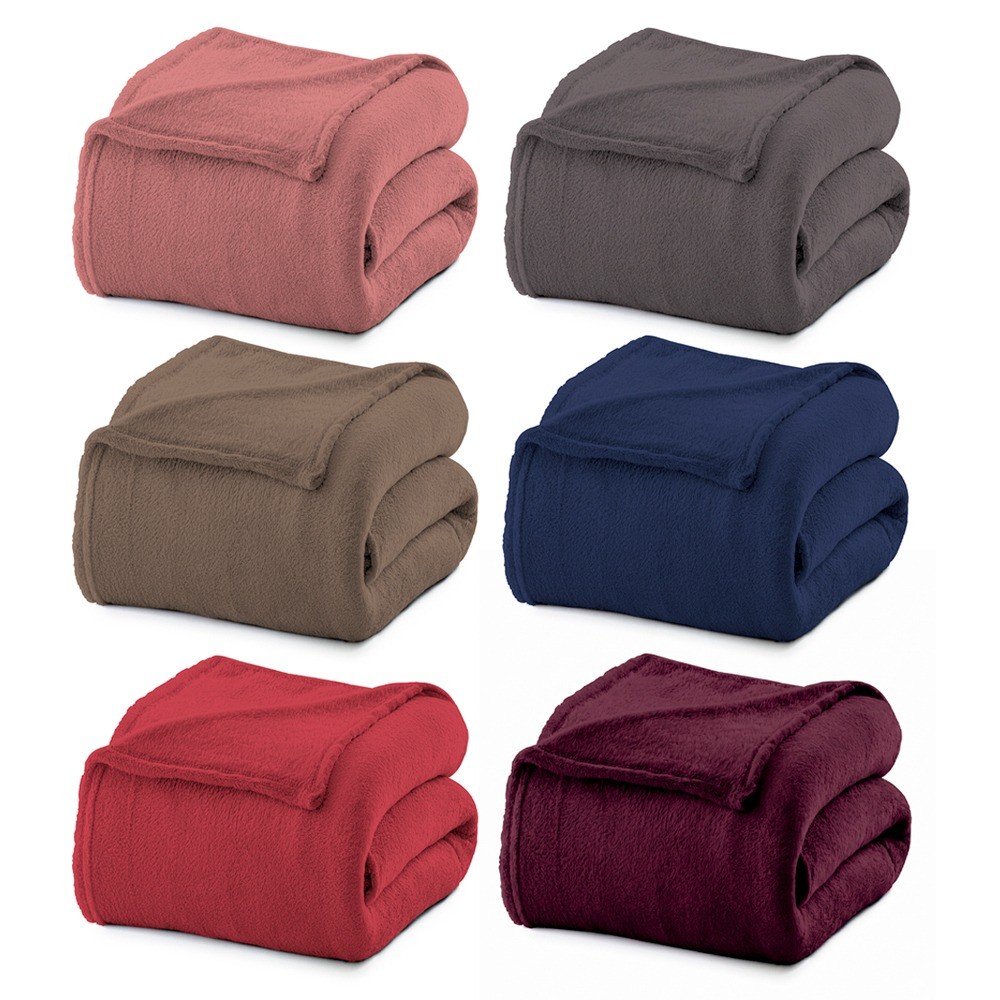 Cobertor de Casal Manta de Microfibra Hipoalergênico 1,8x2m - Camesa