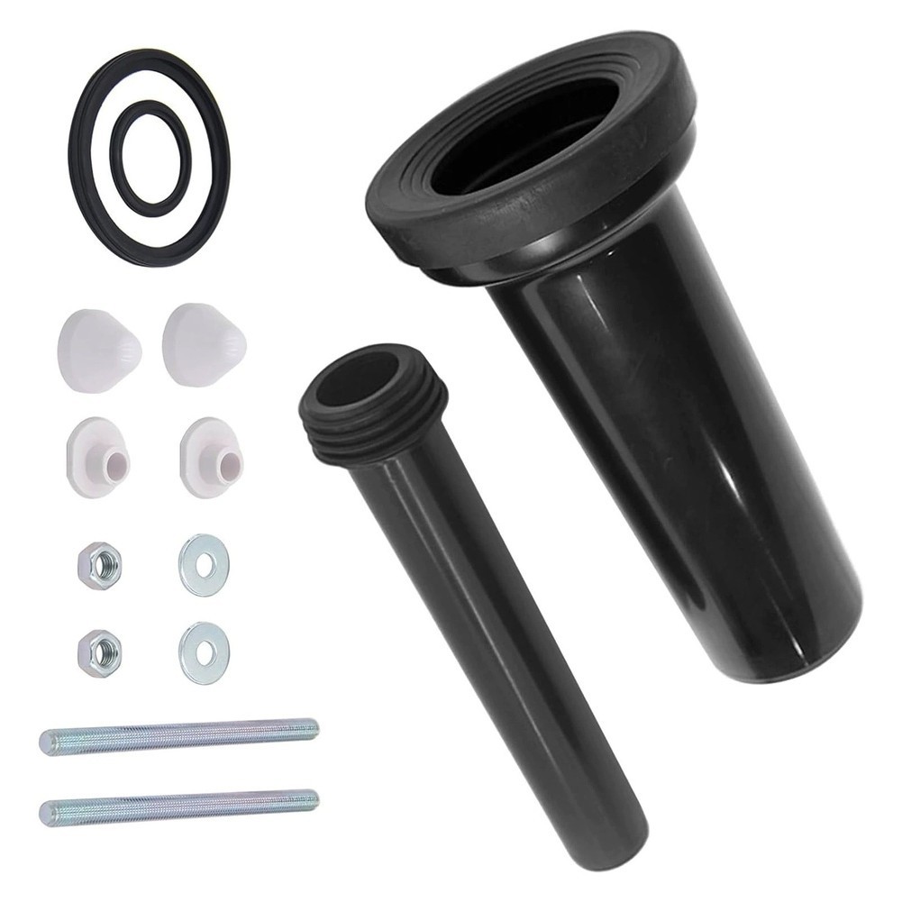 Conjunto De Conexão De Vaso Sanitário De 300 mm Para Tubo De Descarga Montado Na Parede