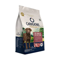 Ração Origens Natural Cães Adultos Porte Médio Grande Sabor Ovelha e Arroz 12kg Adimax