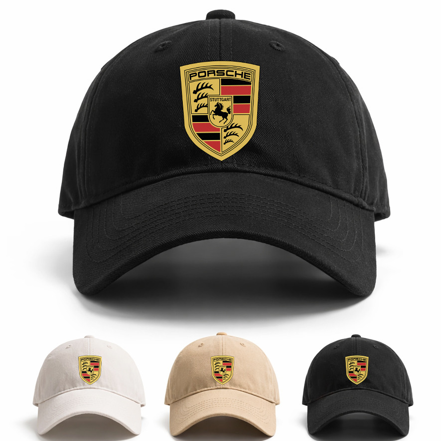 Boné Estampado Porsche Stuttgart Shield Luxury Car Culture Premium