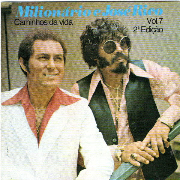 Cd  Caminhos Da Vida - Vol.7 Milionário E José Rico*