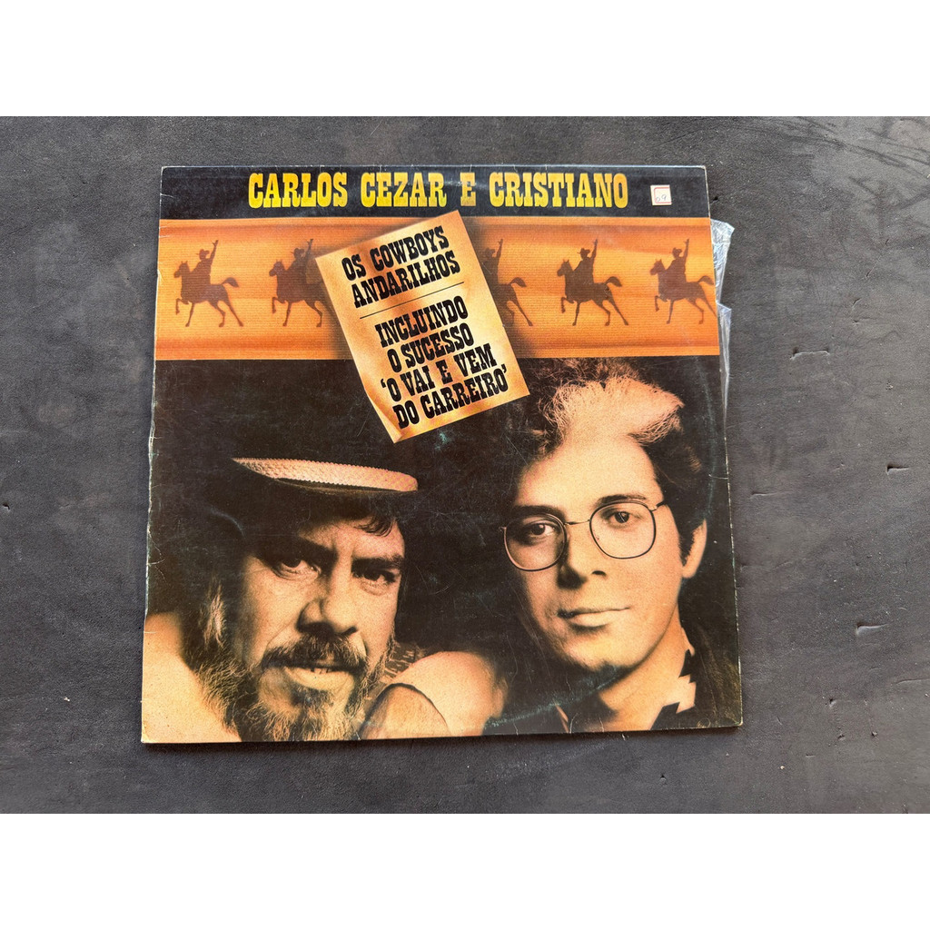 LP CARLOS CEZAR E CRISTIANO 1981 O VAI E VEM DO CARREIRO -2