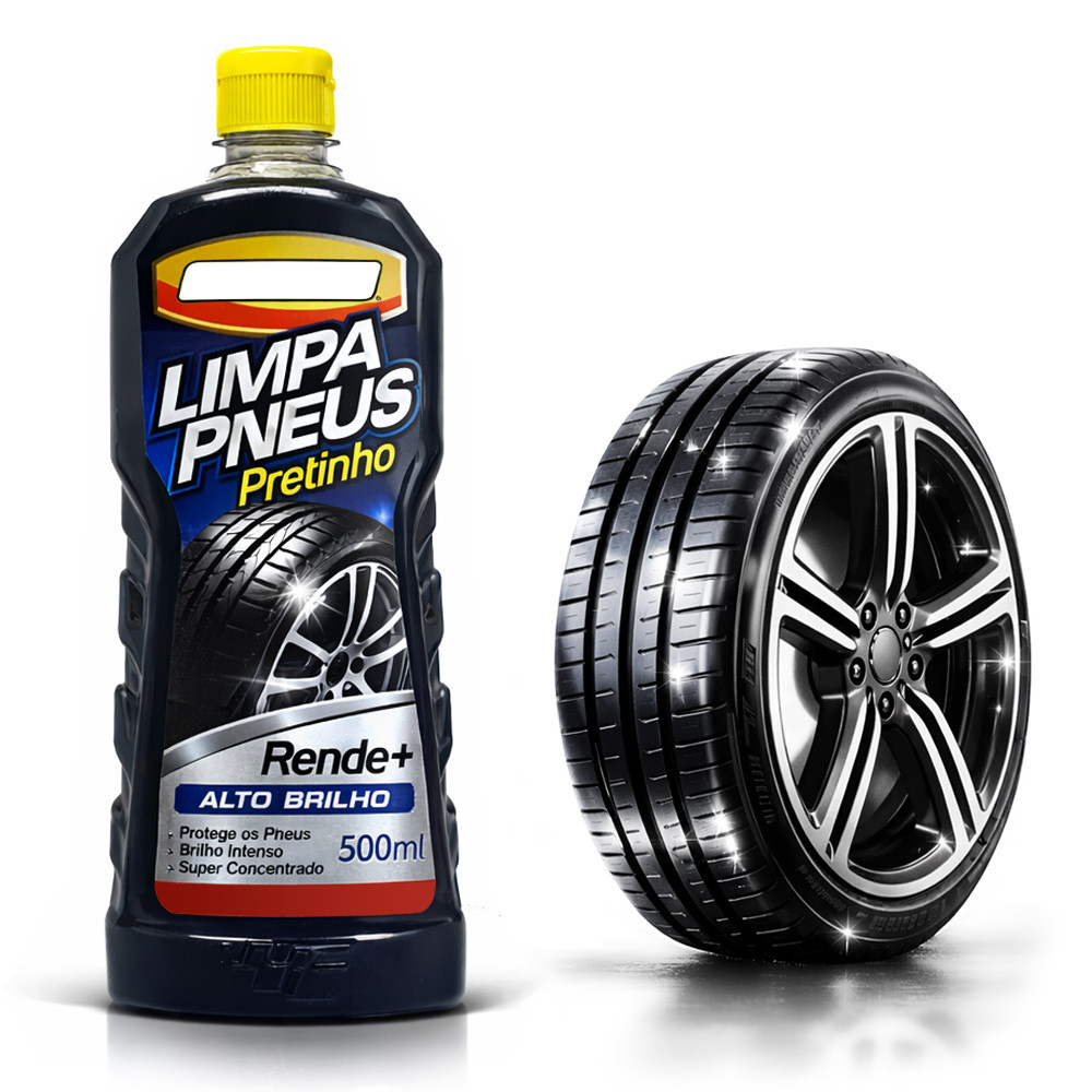 Brilho P/ Pneus Pretinho Corolla 2013 2014 2015 2016 2017 Limpa Protege Estética
