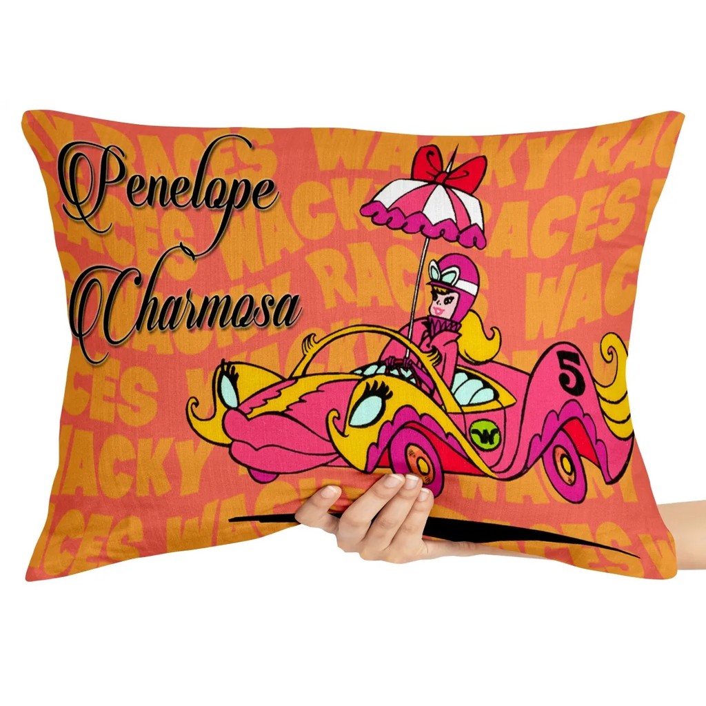 Capa Premium para Travesseiro ou Almofada penelope charmosa corrida maluca