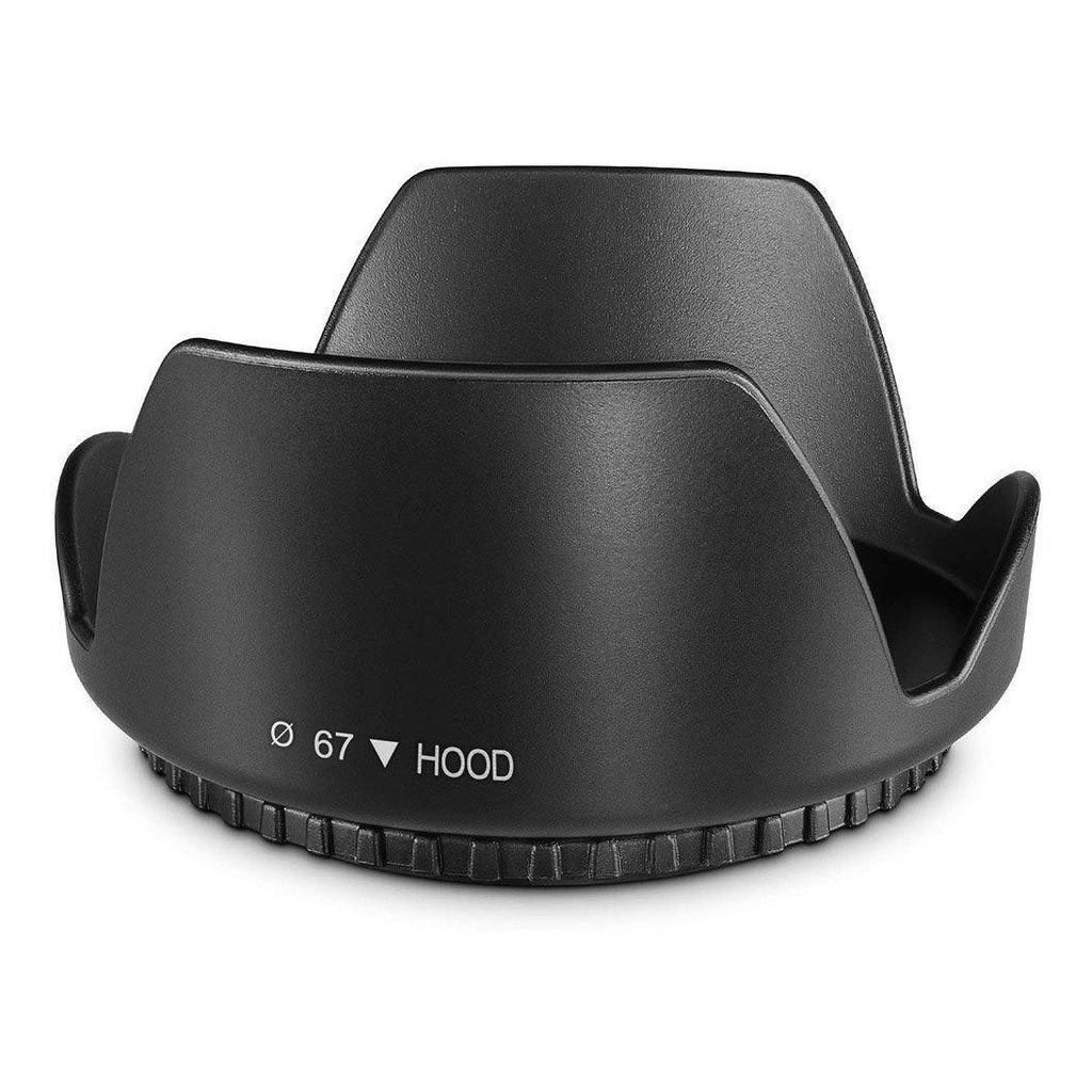 Para-sol Lente 18-135mm Canon Ø67mm Parasol Tulipa Petala