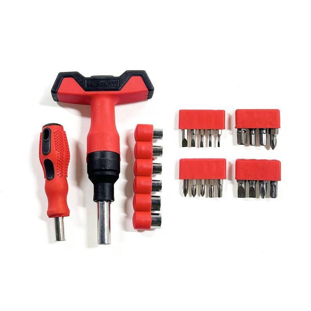 Kit Chave Ponteira Multiuso para Reparos Montagens Manutenção Casa Eletrônicos Bicicleta
