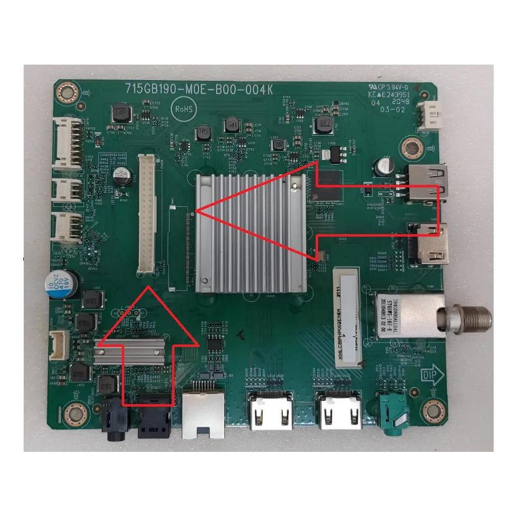 Placa Principal  43pfg6825 Atenção Conector Lvds