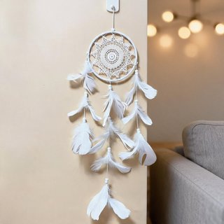 Filtro Dos Sonhos Renda Boho Decoração Ambientes 3 Tamanhos (40/45/50cm)