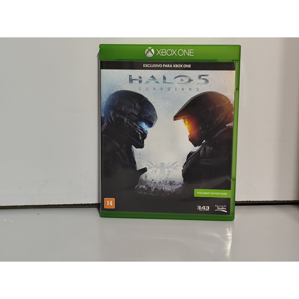 Jogo Halo 5 Guardians Xbox One Mídia Física Original Usado Completo Para Console Microsoft