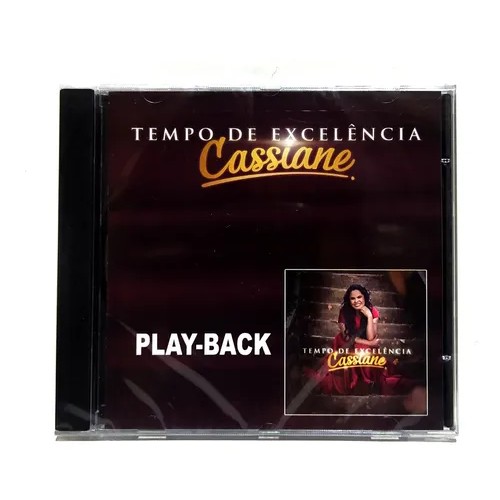 CD - CASSIANE - TEMPO DE EXCELENCIA - PLAYBACK