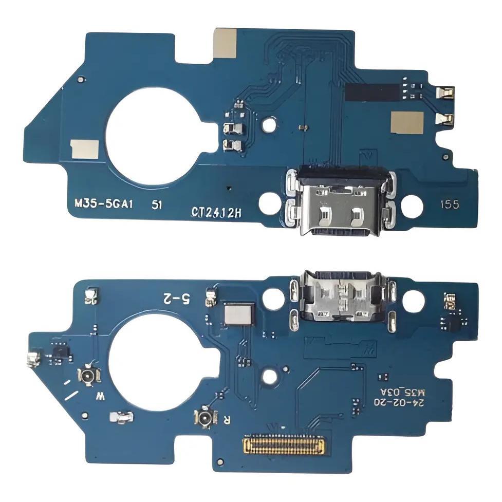 Placa De Carga Dock Conector Para Galaxy M35 5g Sm-m356e