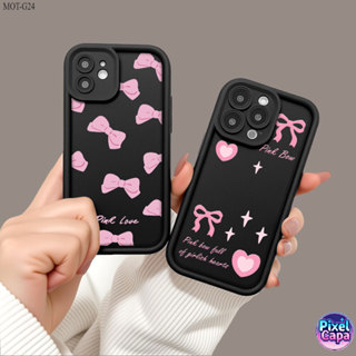 Capa De Celular Silicone Macio Preto Para Motorola Moto G24 G15 G22 G20 G30 G05 G14 G10 G04 G04S Capinha Case 7439 TYB em Oferta na Shopee