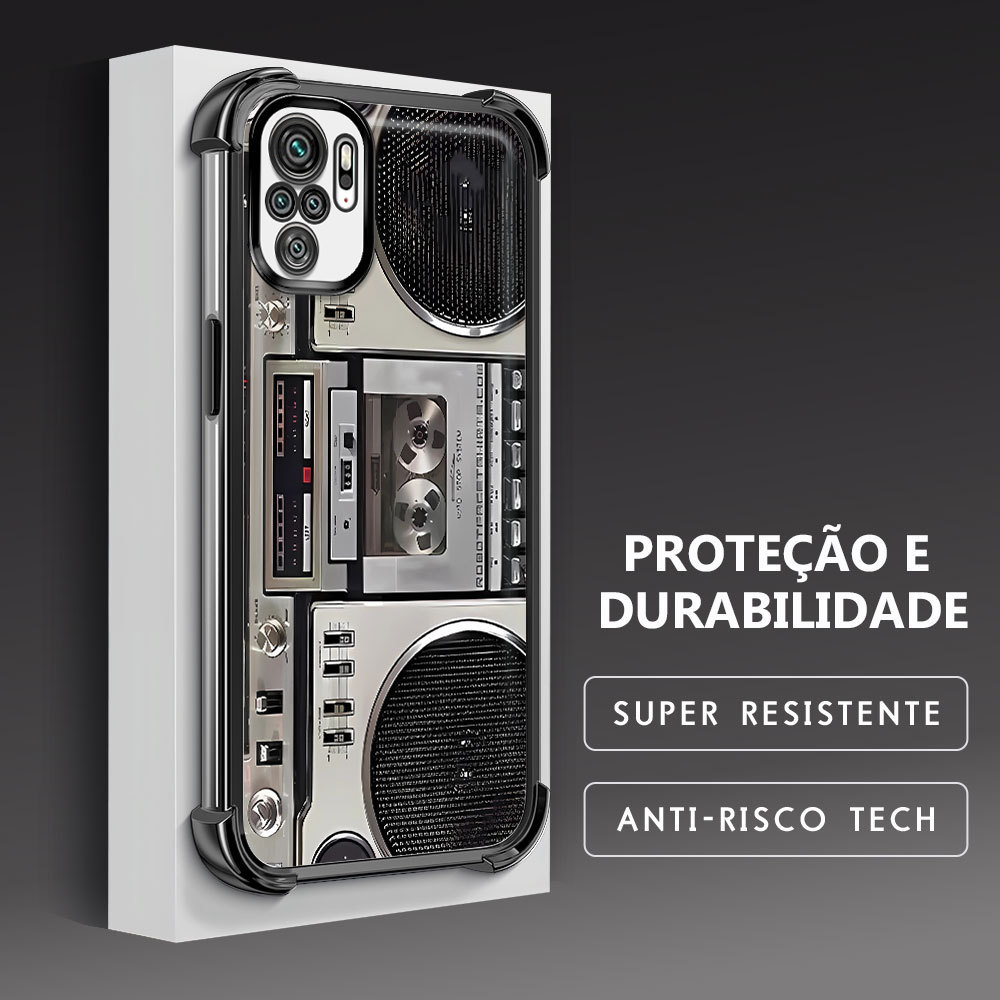 Capinha Para Xiaomi Redmi Note 10 10S Poco M5S Capa De Celular Anti Impacto De Case FS0905