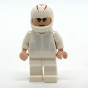 Lego Minifigure Speed Racer White Racing Coveralls - Speed R