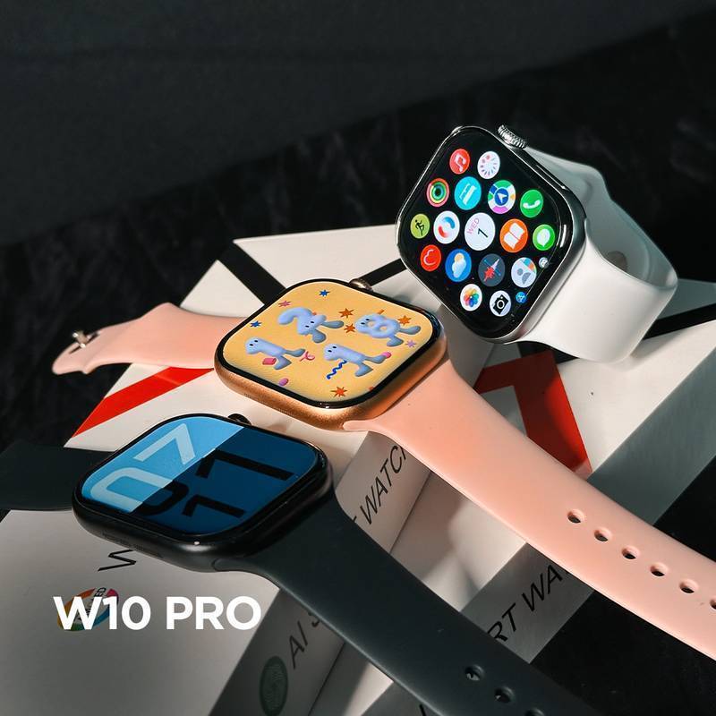 Relógio Smartwatch W10 Pro 46mm Chat Gpt Série 10 Microwear