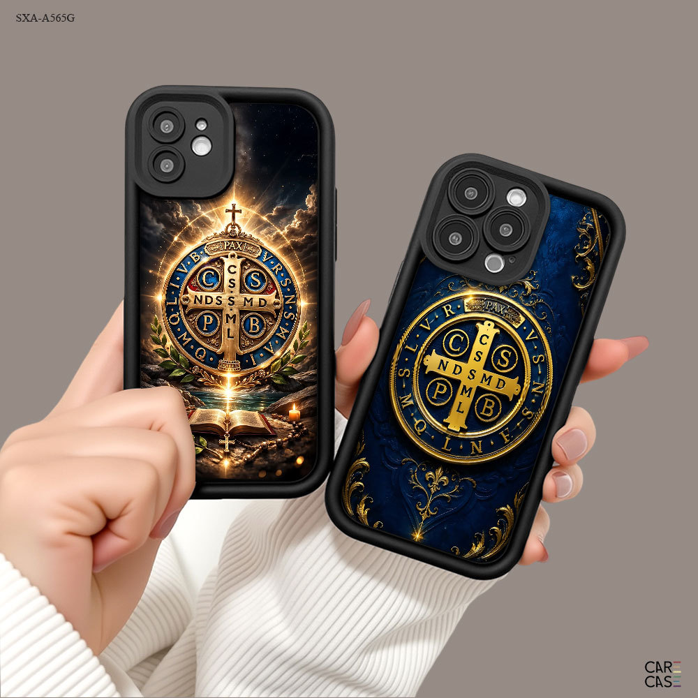Capinha Para Samsung Galaxy A56 A55 A54 A53 A52 A52S A36 A35 A34 A32 4G 5G Capa Silicone Macia Anti-queda Celular TY8443