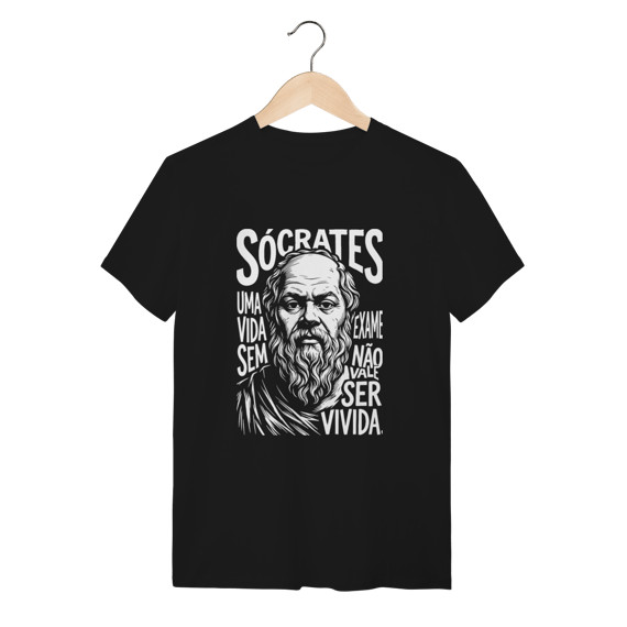 Camiseta Estética Grega Filosofia Minimalista