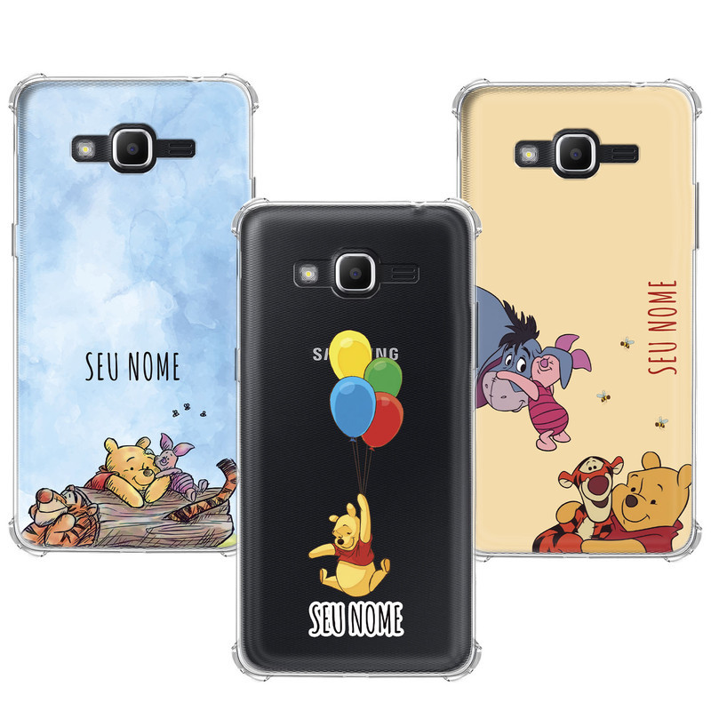 Capinha compatível com Samsung Galaxy J2 Prime - Pooh