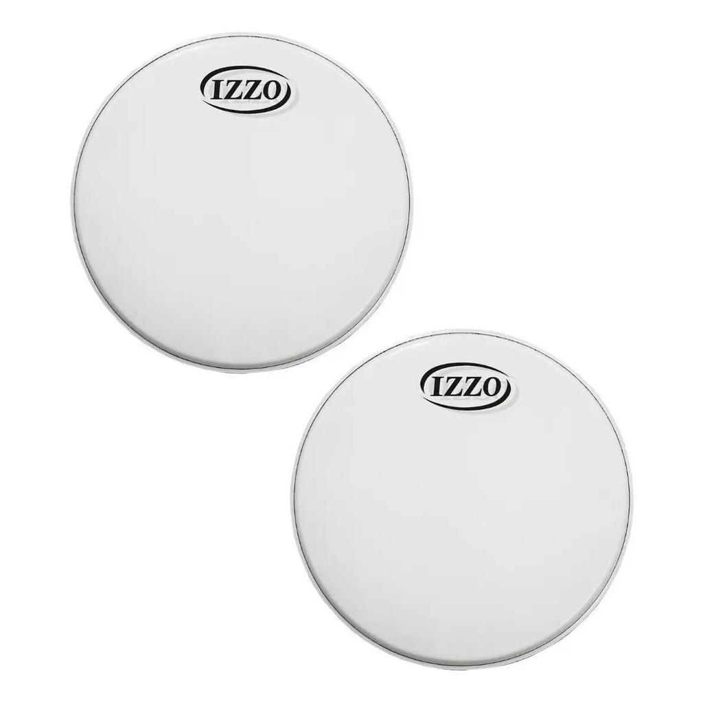 Pele De Surdo Bumbo 22 Pol Batedeira Leitosa Grossa Izzo C-2
