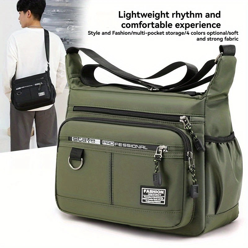 Bolsa Luxo Grande Um Ombro Saco Crossbody Mochila Bolsa Transversal Reforçada Vendido(s) - Preto