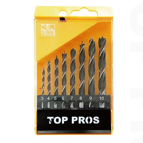 Jogo de Brocas para Madeira 8 Peças Produto Original Estoque BR – TOP RIO