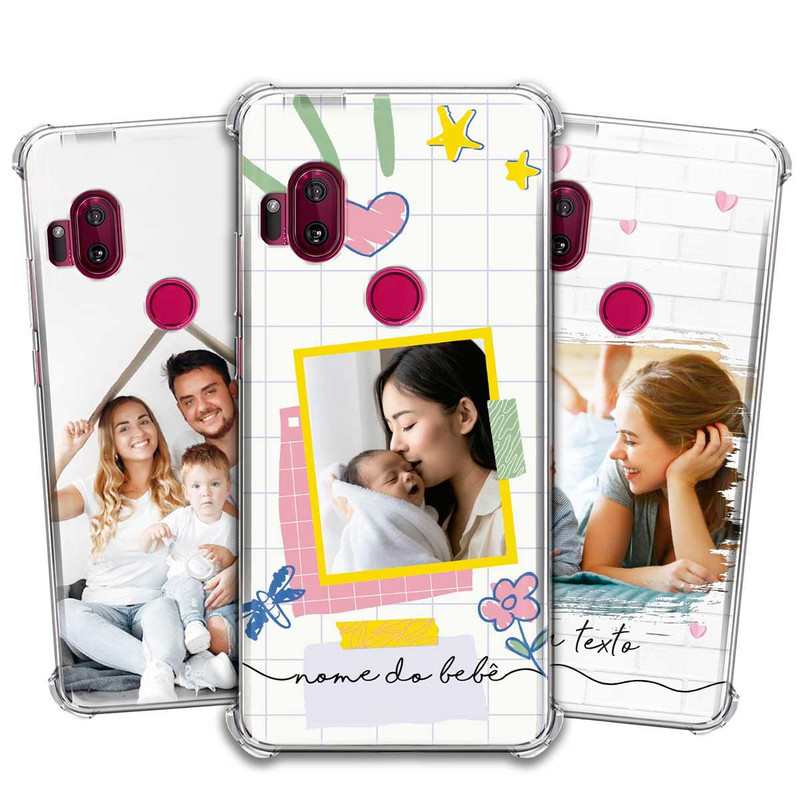 Capa Capinha - Motorola Moto One Hyper - Com Sua Foto Personalizada Anti-Impacto