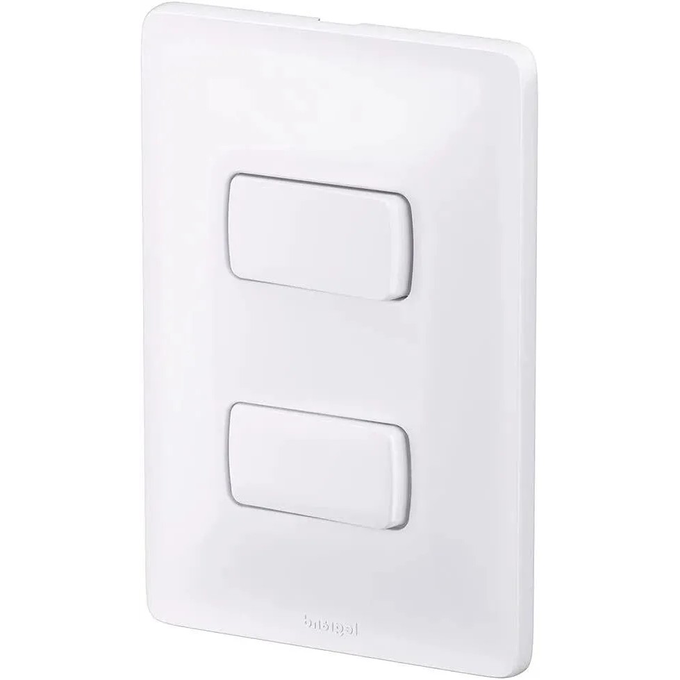 Conjunto 4x2 2 Interruptor Paralelo Zeffia Branca - 680106