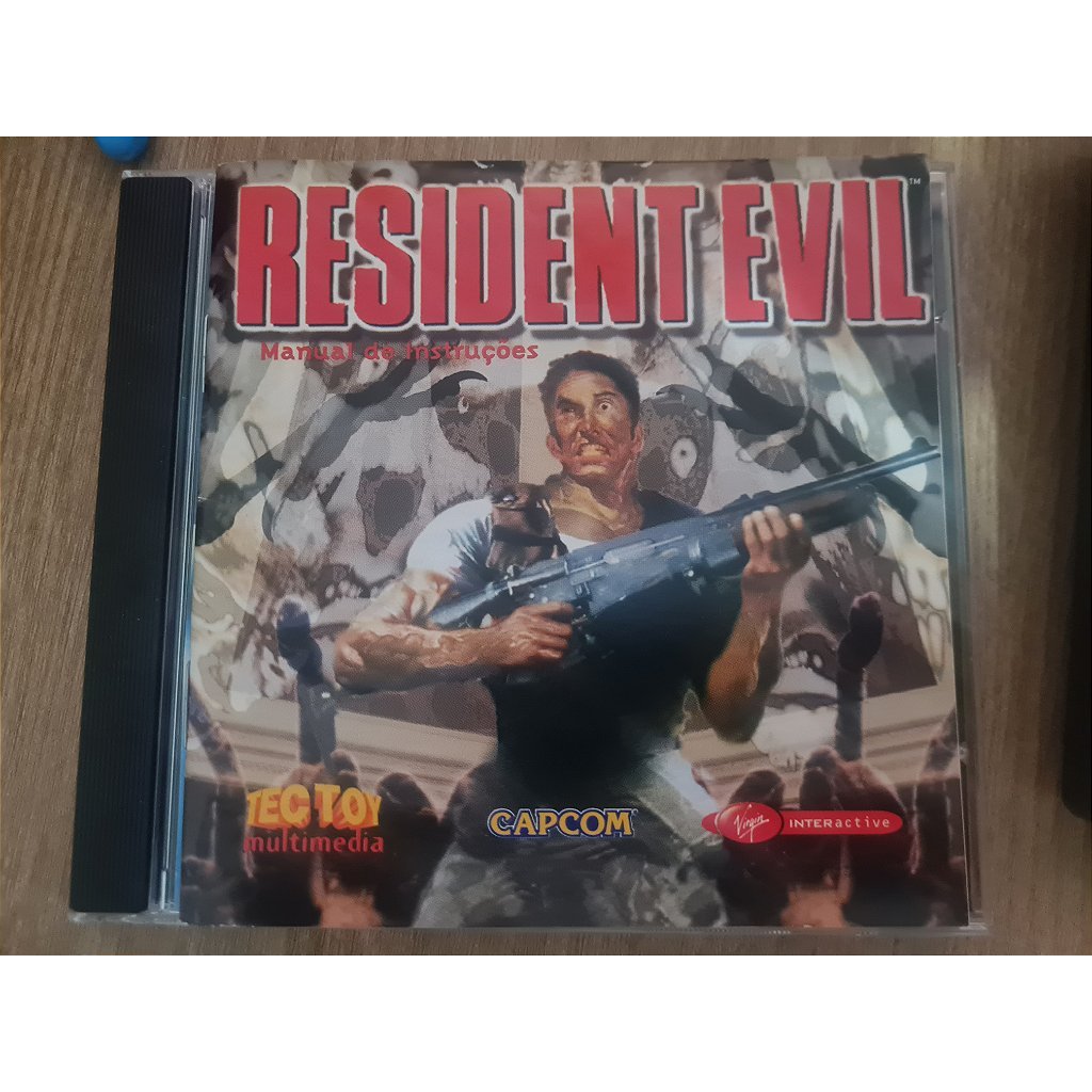 Jogo PC CD Resident Evil Tectoy Capcom com manual Original
