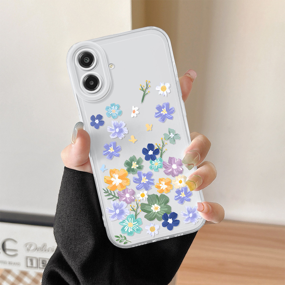 Capinha Para Samsung Galaxy A07 4G 5G Capa De Transparente Silicone Case TSY0058