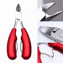 Alicate de Unha Profissional em Aço Inox Corte Preciso para Unhas e Cutícula