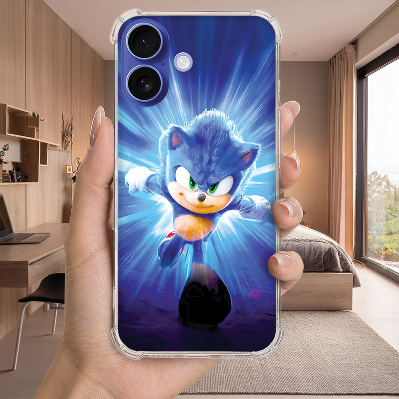 Capa Capinha Personalizada SONIC game 4 (4155) para Samsung/ Iphone/ Motorola/ Xiaomi/ Realme/ Anti Impacto