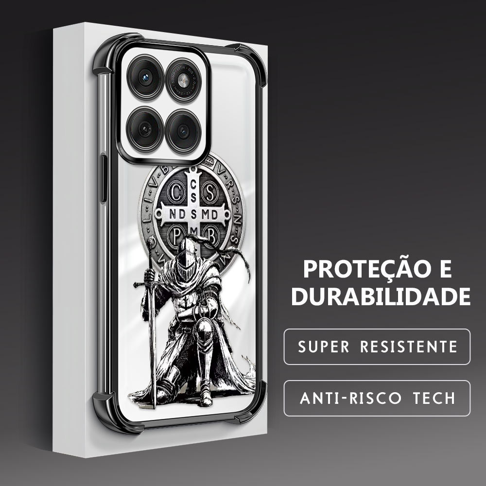 Capinha Para Motorola Moto Edge 60 Fusion 60 5G Capa Macia Anti Choque Transpare