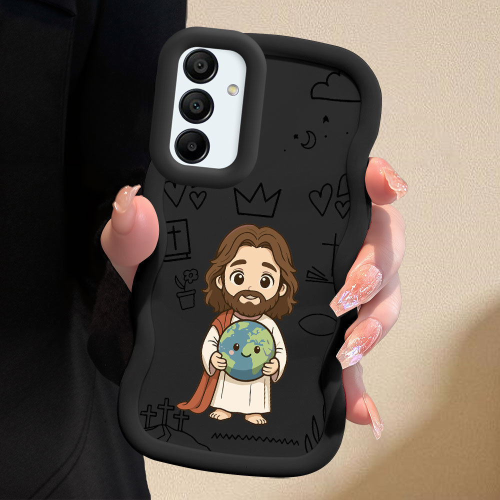 Capinha Fofo Para Samsung Galaxy A15 4G 5G Capa De Silicone Macia Estilo Simples Macaron Case 0682