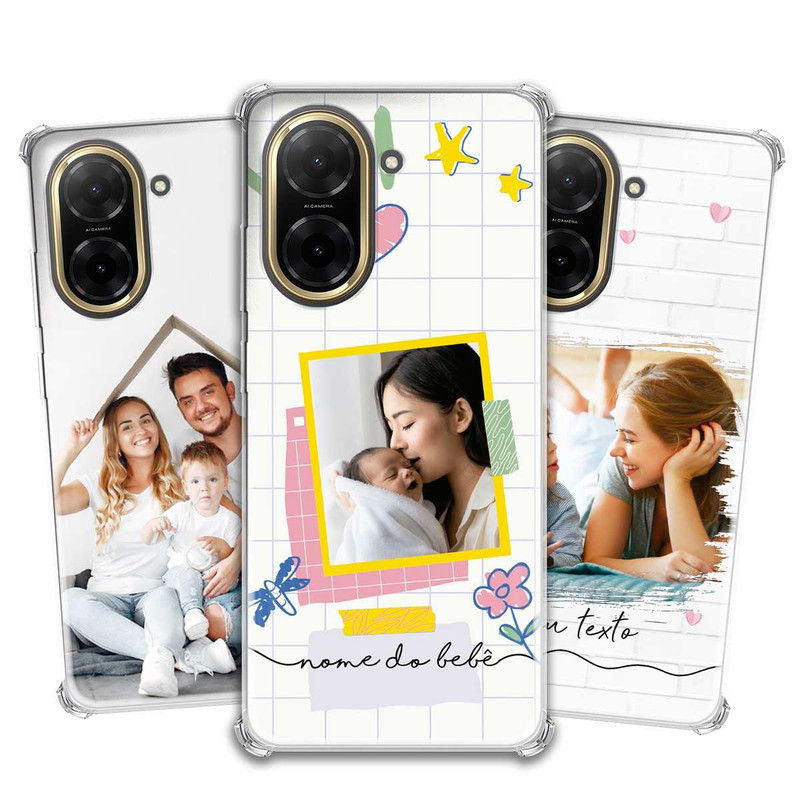 Capa Capinha - Xiaomi Redmi A5 - Com Sua Foto Personalizada Anti-Impacto