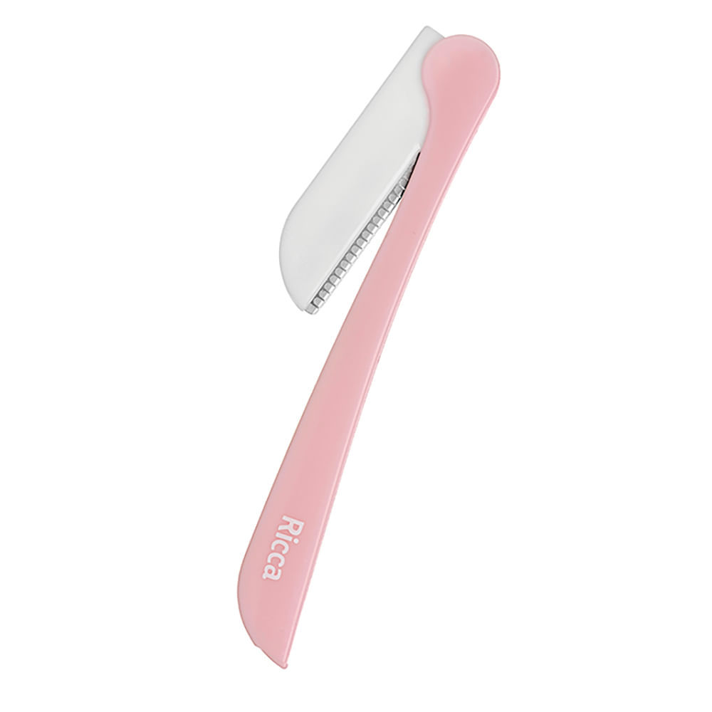 Kit Com 2 Navalhas Para Sobrancelha Flamingo Ricca