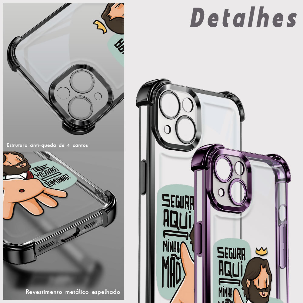 Capa Anti-Queda Transparente Para Xiaomi Redmi Note 15 Pro 5G Capinha De Celular Macia FS1524 — imagem 2 de 2