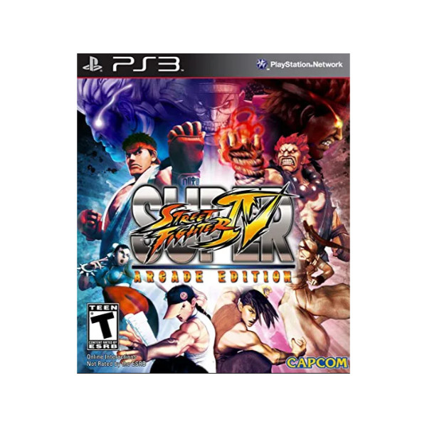JOGO SUPER STREET FIGHTER 4 IV ARCADE EDITION - P S 3 INGLES Play