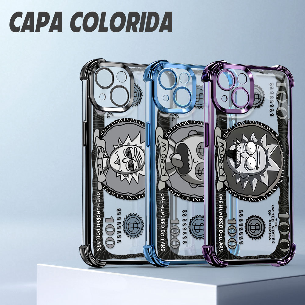 Detalhes do Capinha Macia Capa Anti Impacto Transparente Luxo Para Motorola Moto Edge 60 40 50 Fusion Neo 5G Capas 0735FS