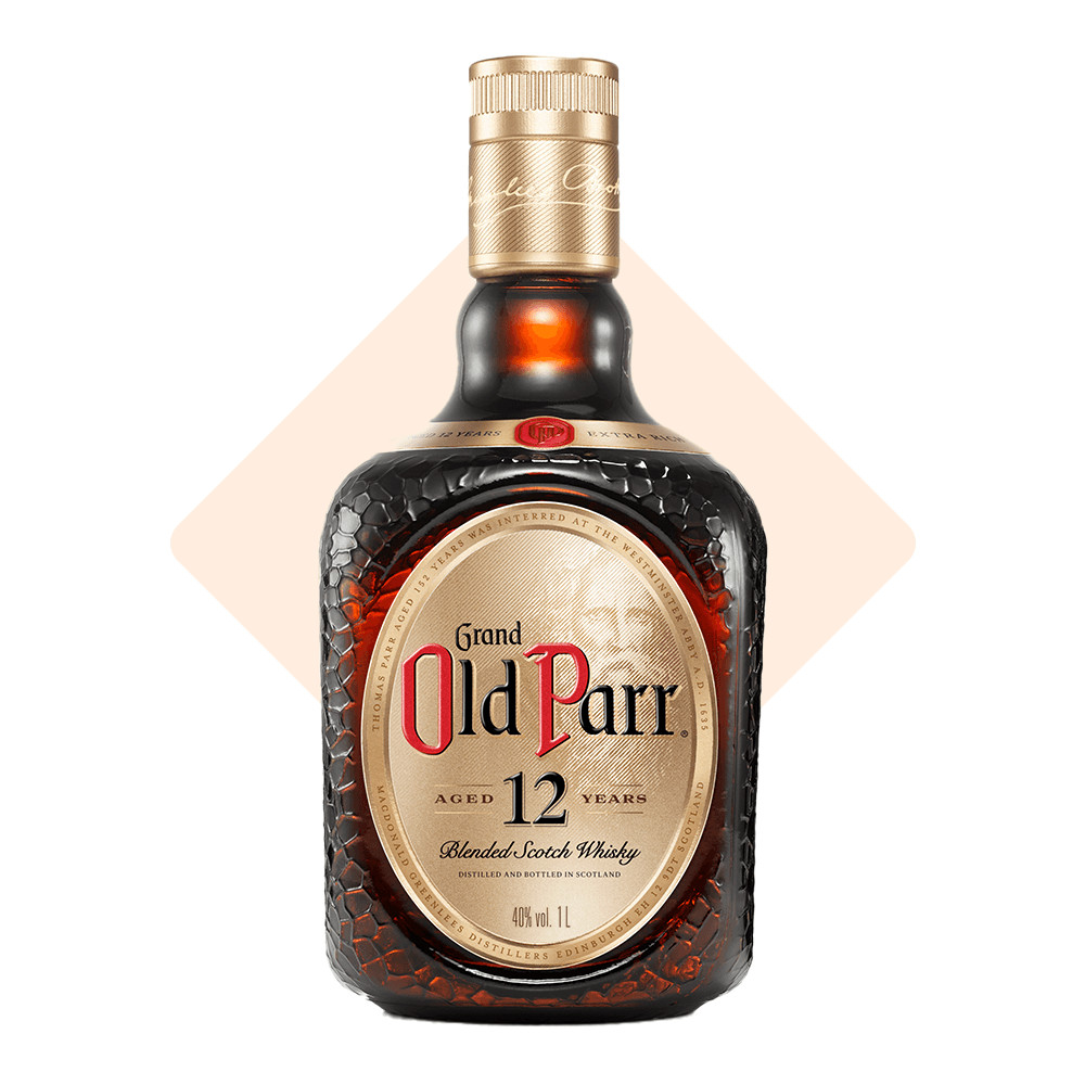 Whisky Old Parr 12 Anos - 1L