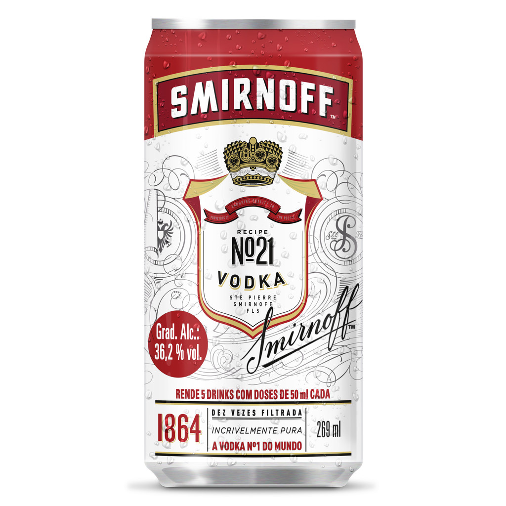 Vodka Smirnoff Nº21 – 269ML