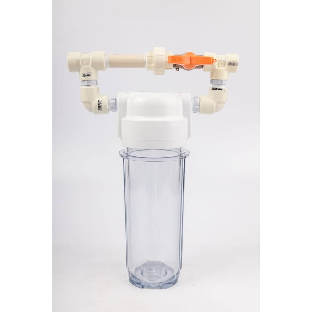 Clorador Dosador De Cloro Pastilha Tratamento Água 1 Válvula Cor Transparente