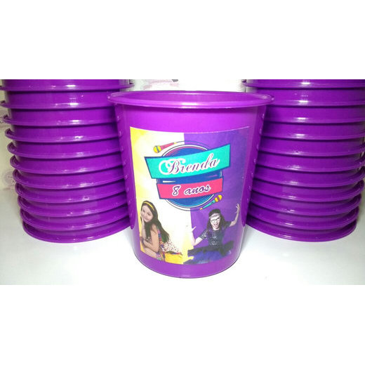 Kit 30 Rótulos Adesivo Personalizado para Baldinho de pipoca 1L e 1,5L - Lembrancinha - Cúmplices de um Resgate