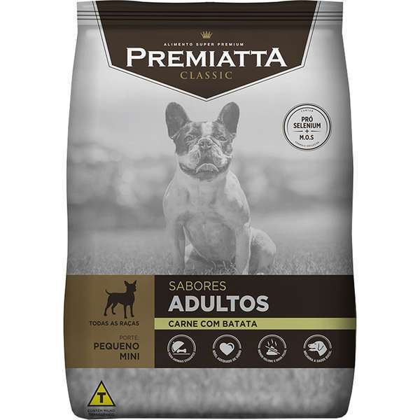 Ração Seca Gran Premiatta Carne Batata Mini Bits Cachorros Adultos 3kg