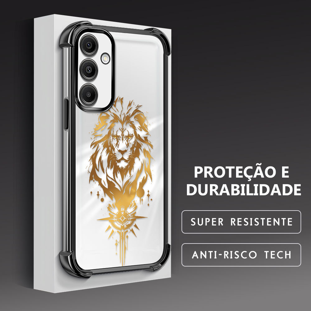 Capinha Para Samsung Galaxy A16 4G 5G Capa Anti Impacto Transparente Macia Proteção Case SJ 1029