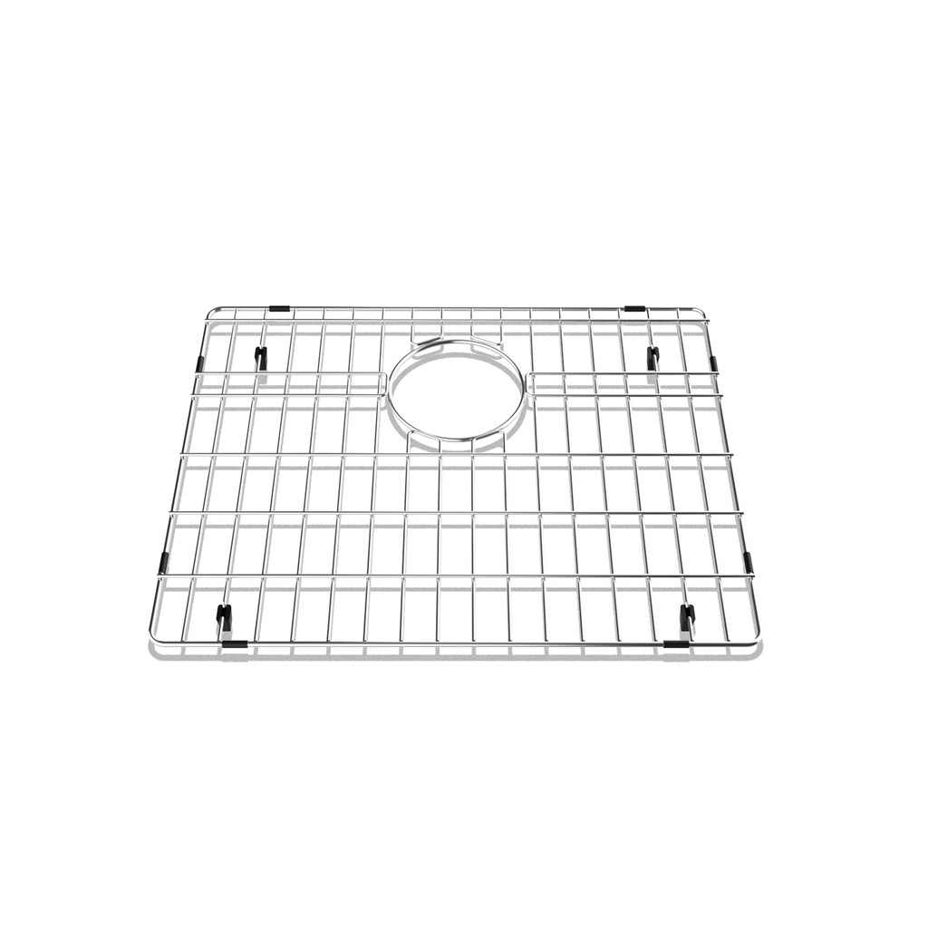 Grade Aramada Calha Úmida Quadratta 50x40cm Em Aço Inox Eletropolido