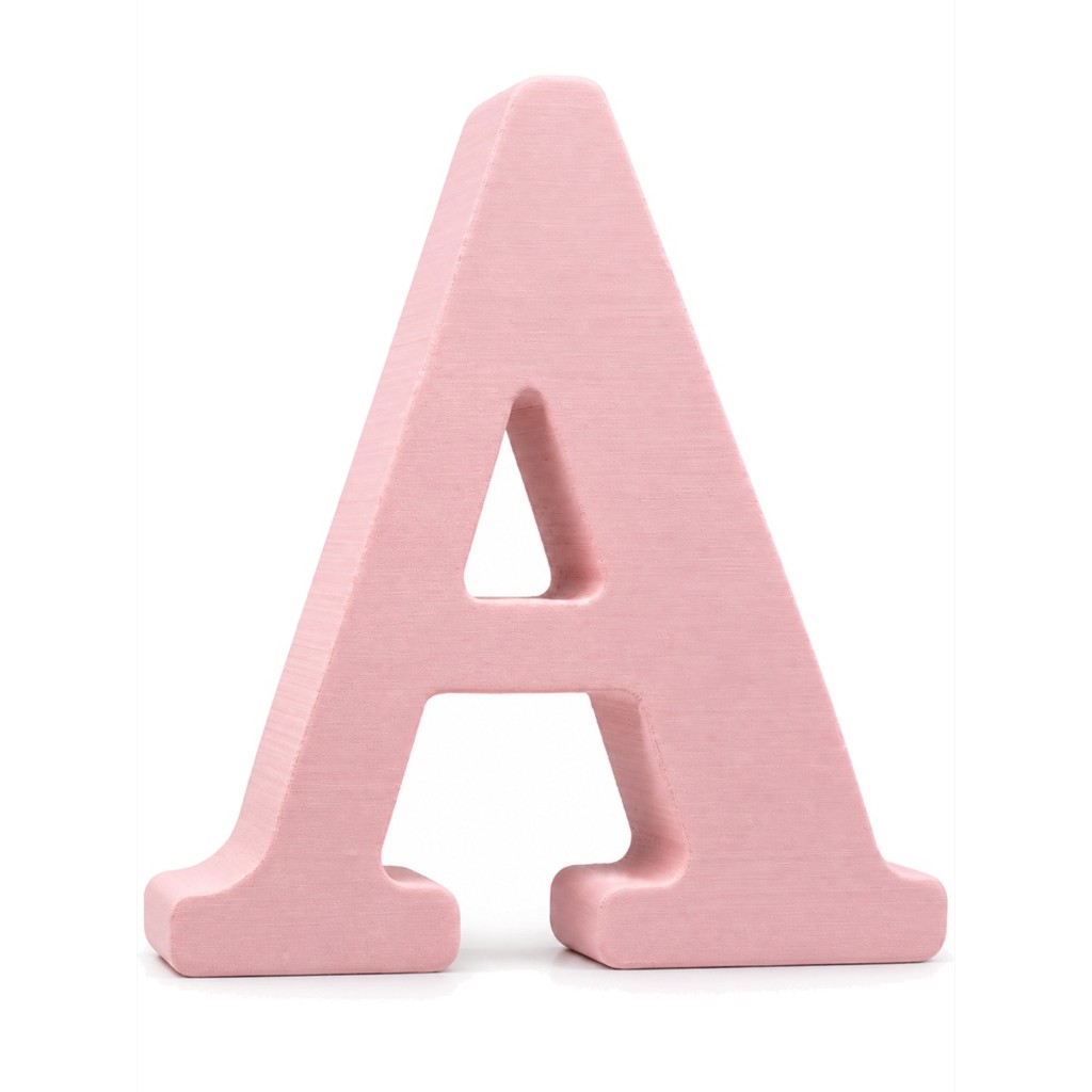 Letra Decorativa A para Mesa e Estante