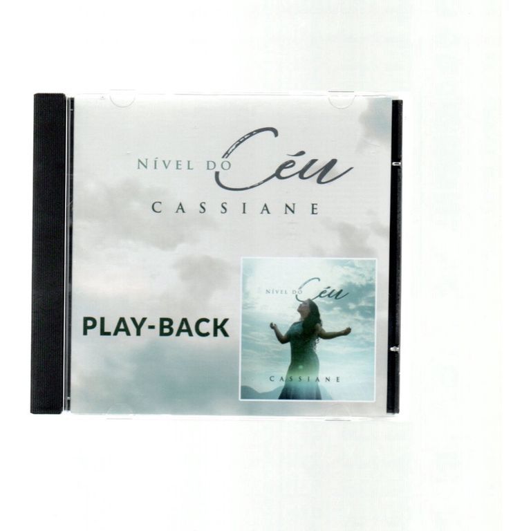 CD - CASSIANE - NIVEU DO CEU  - PLAYBACK