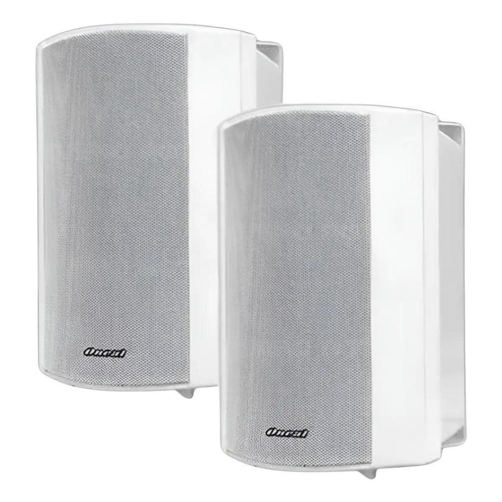 Caixa De Som Acústica Par Som Ambiente Oneal Ob205 Branco