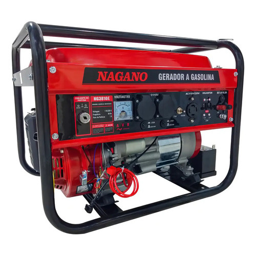 Gerador Portátil Nagano Ng3810e 3000w Monofásico Com Tecnologia Avr 110v220v