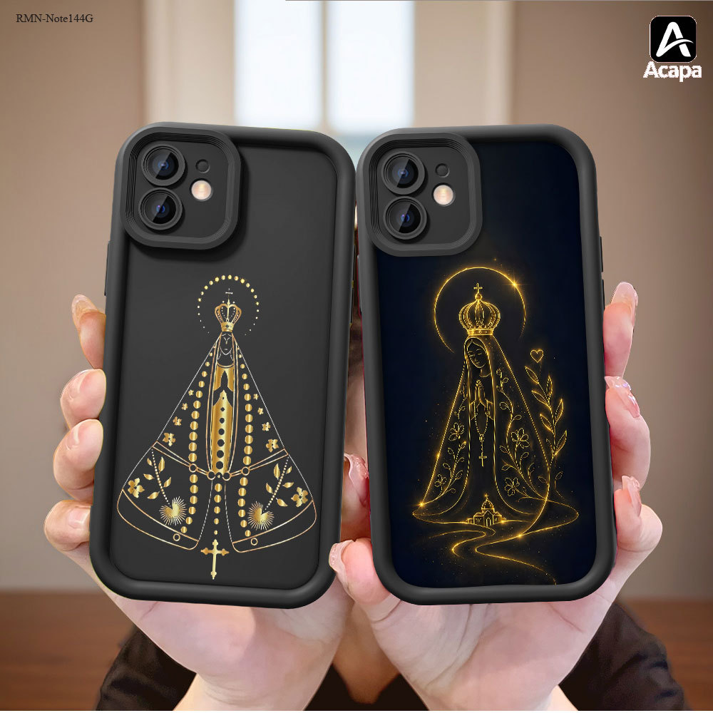 Capinha Anti-queda Macia Silicone Preta Para Xiaomi Redmi Note 15 14 13 12 12S Pro Plus 4G 5G Capa TYB8380